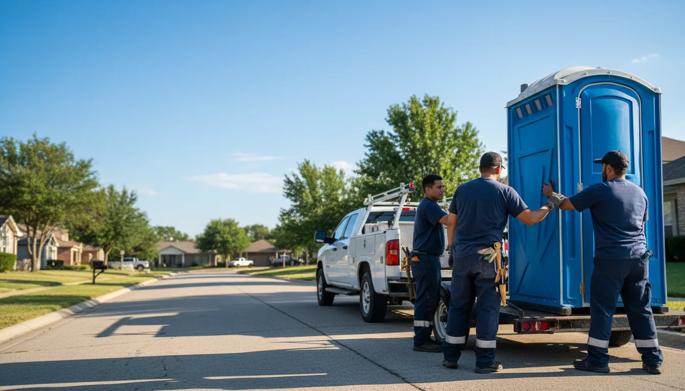 Portable Toilet Rental in El Indio, TX near me